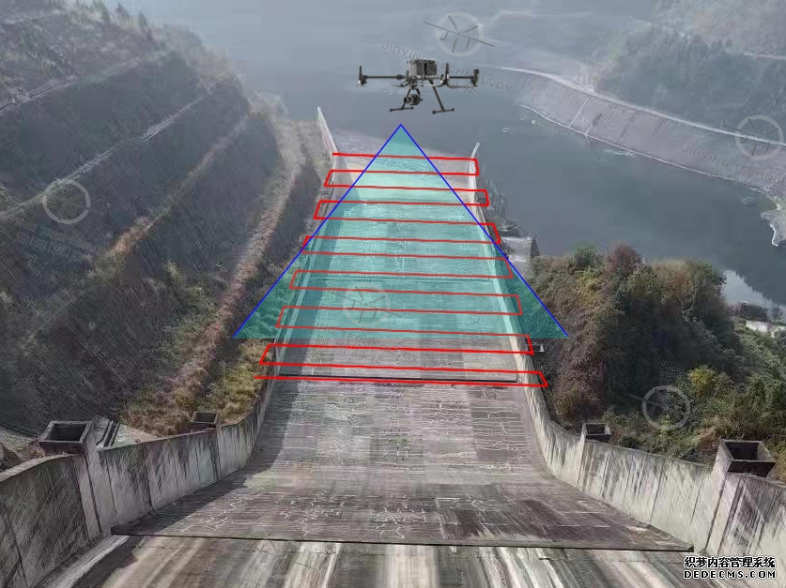 湖南某水庫溢洪道項目的智能檢測